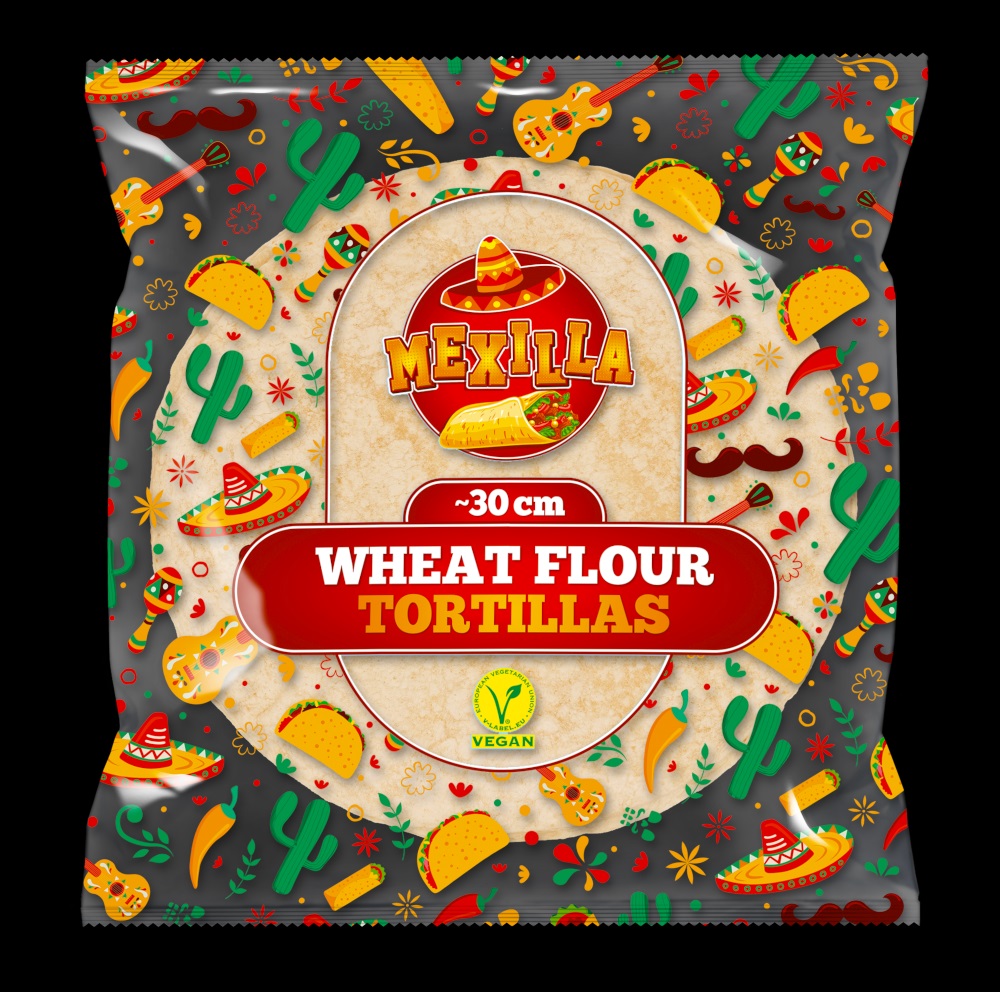 TORTILLA AMB.30CMX108 HALAL (80 GRS)