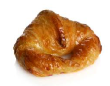 MINI CROISSANT CURVO 9KG 35 GRS*257 UDS APROX