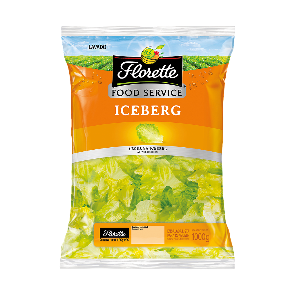 LECHUGA ENSALADA ICEBERG 1KG/6