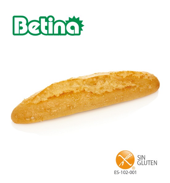 BAGUETTINA SIN GLUTEN 100 g x 25 UNDS. BETINA