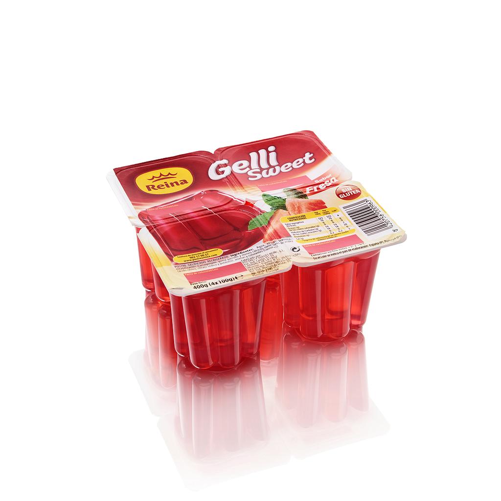 GELATINA FRESA REINA 100 G X 48 UNDS