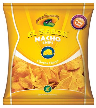 TORTILLA CHIP QUESO EL SABOR SIN GLUTEN 225GRX10