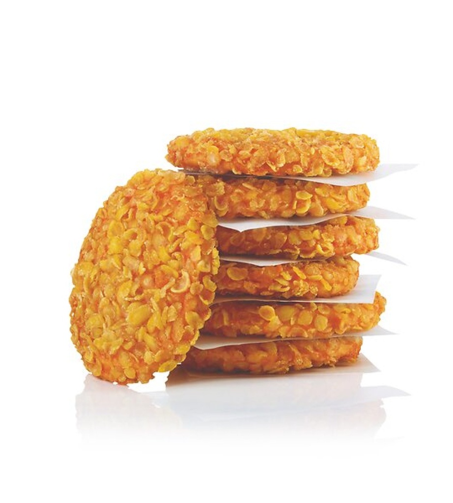 HAMBURGUESA POLLO CRISPY HALAL 100 GRS (4X1.5 KGS)