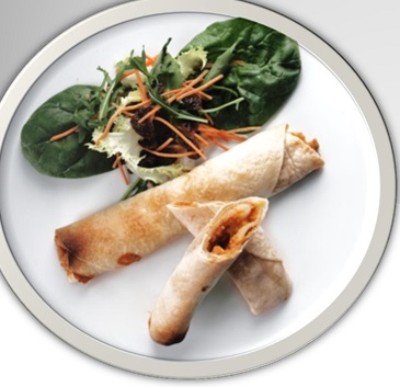 FLAUTAS DE JAMON Y QUESO 40 gr144 UNDS