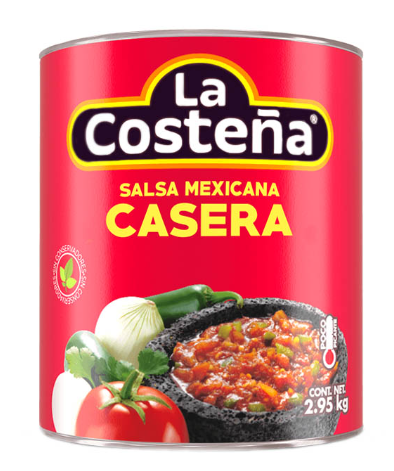 [08.01.0501] SALSA MEXICANA ROJA 3 Kgs/6