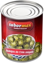 JALAPEÑOS RODAJAS  2.8 KGS*6 UDS