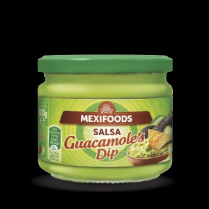 SALSA GUACAMOLE MEXIFOODS 300 GRS.X6