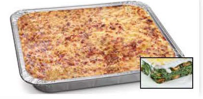 [11.02.42151] LASAGNA VEGETAL TUTTI 2 KILOSX3