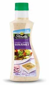 SALSA VINAGRETA GOURMET FLORETTE 250 G  X 12 UNDS