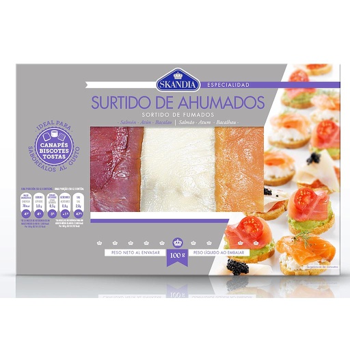 [22.01.1406] SURTIDO AHUMADOS SKANDIA 100 GRSx6