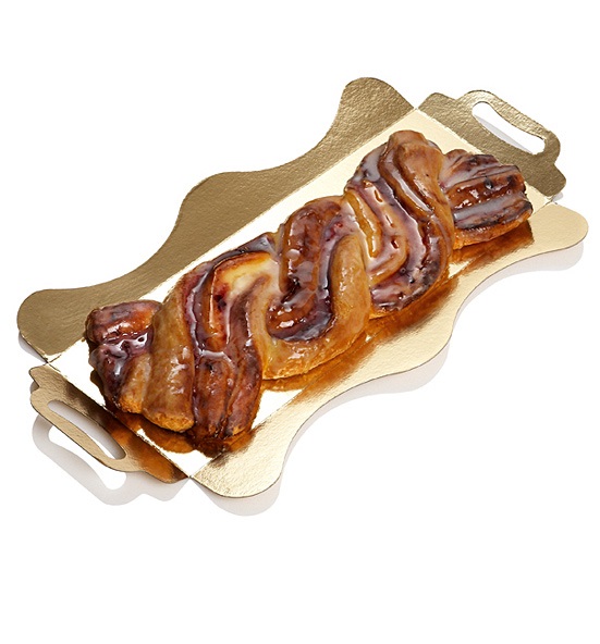 TRENZA QUESO Y CEREZAS 500 G X 4