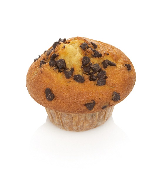 MUFFIN CON PEPITAS DE CACAO 85 GR X 30 UDAS APROX