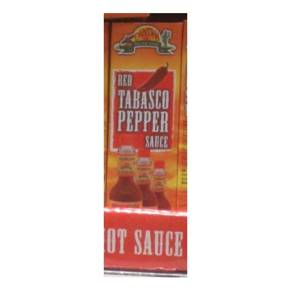 SALSA TABASCO ROJO CANTINA MEX. BOT. 60ml x12