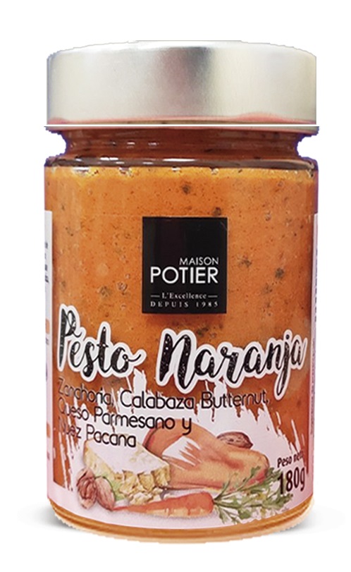 SALSA PESTO NARANJA MAISON P. 180GX6