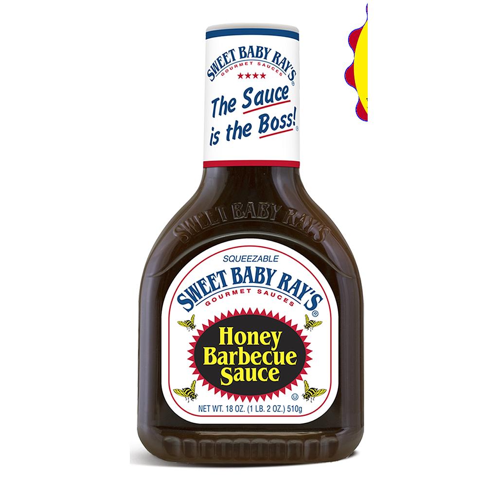 SWEET BABY RAY´S SALSA BARBACOA MIEL DOSIFI. PET 510 GRS *12 ud