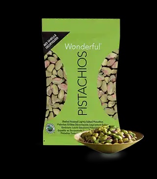 PISTACHOS TOSTADOS PELADOS SAL WONDERFUL 100G X12