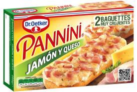 DR.OETKER PANNINI®SUPER JAMON Y QUESOX10