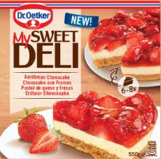 PASTEL DE QUESO Y FRESAS DR.OETKERX6