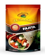 [08.11.0556] SAZONADOR FAJITAS EL SABOR 12 UDS * 35 GRS