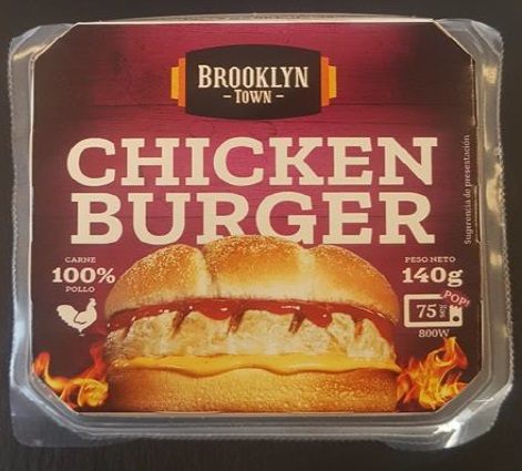 CHICKEN BURGER BROOKLYN TOWN 140 GRX6 REF