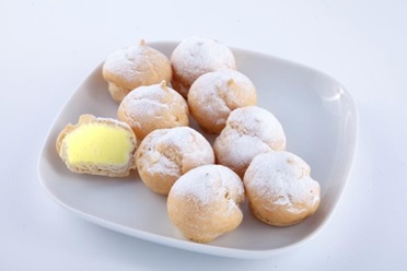 MINI PROFITEROL 4 kilos  CREMA 4X1 KGS -50 UND KG
