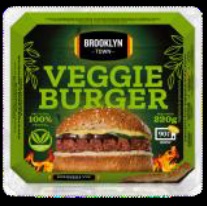 VEGGIE BURGER BROOKLYN TOWN 220gX6