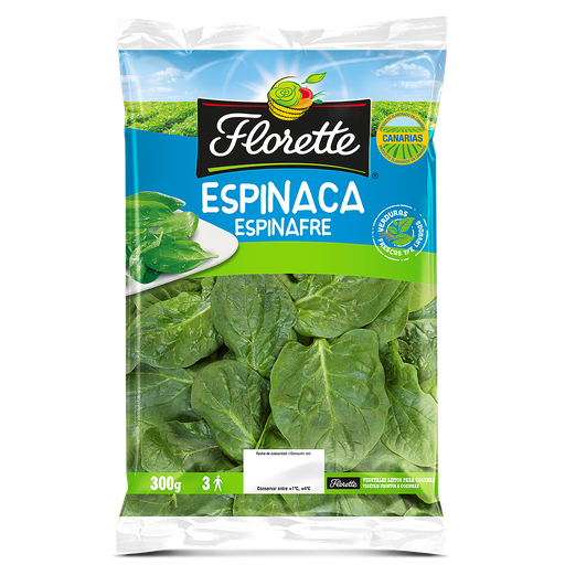 [18.01.ZE9119] ESPINACAS  FLORETTE 300 GRS/8