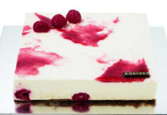 [30.01.106165] TARTA YOGURT FRAMBUESA KÖRFEST 4 UD * 925 GRS