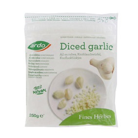 AJO PICADO CONG ARDO 4MMX4MM 1X10 KG