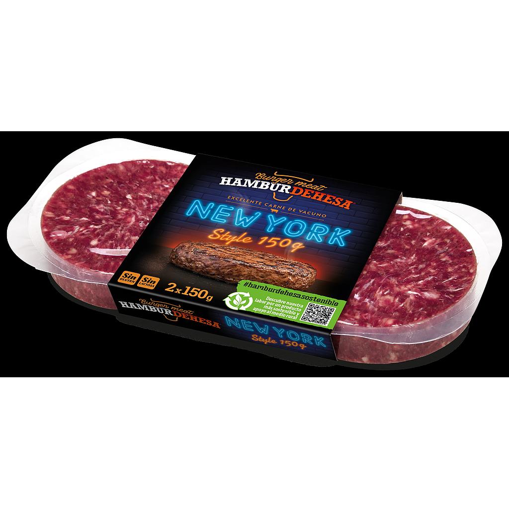 HAMBURDEHESA VACUNO NY STYLE BIPACK 2*150GRS*5UDS