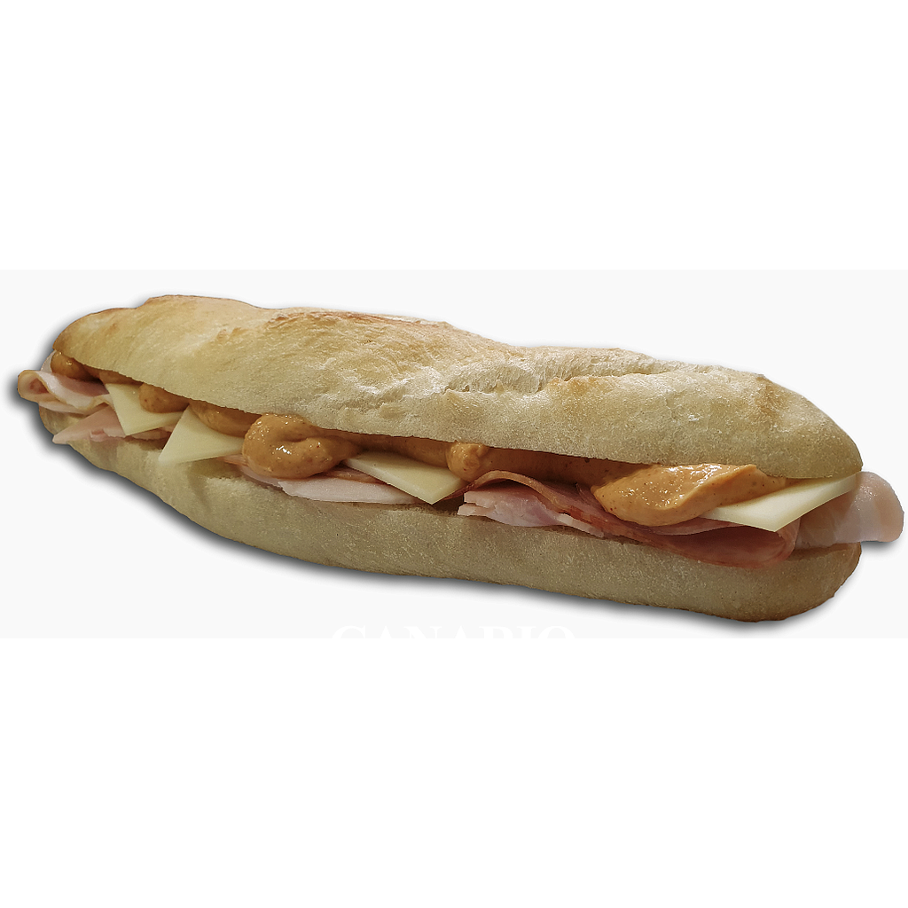 BOCADILLO GOURMET CANARIO250 GRS*8 UDS