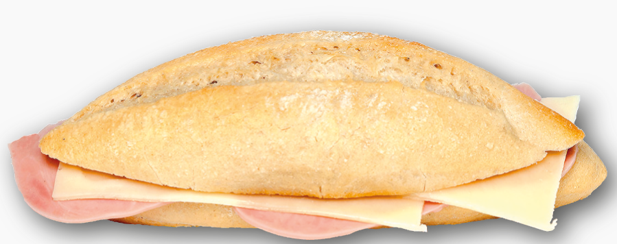 MONTADITO JAMON YORK Y QUESO 100 GRS*12 UDS