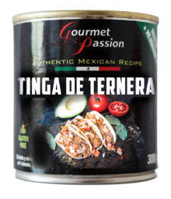 LATA TINGA DE TERNERA  300 GRS*6 UDS