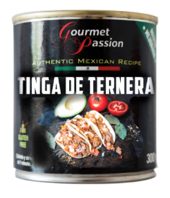 [08.13.CPF52] LATA TINGA DE TERNERA  300 GRS*6 UDS