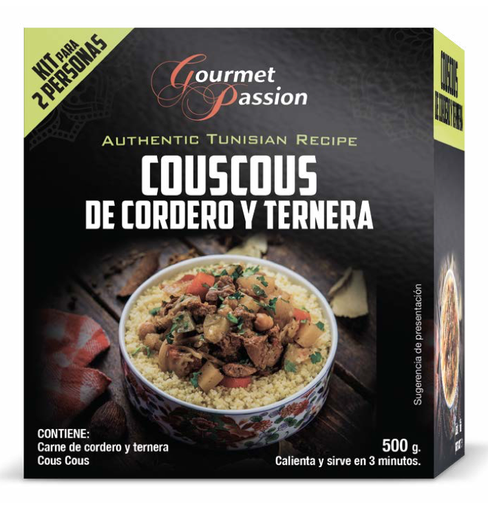 KIT COUS COUS CORDERO Y TERNERA  500 GRS * 8 UDS