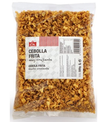 [06.01.152563] CEBOLLA FRITA CRUJIENTE SIN GLUTEN 500 GRS X 20