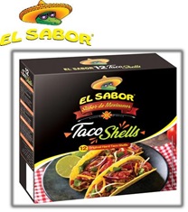 SUPERMERCADO TACO SHELL EL SABOR (150 g)12 UDS