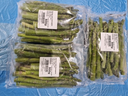 [23.07.000001] ESPARRAGO TRIGUERO ENTERO ULTRACONGELADO 500 grs * 12 uds