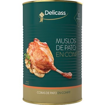 [22.01.11604] MUSLO DE PATO EN CONFIT LATON 4 KG (12 UDS)