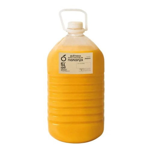 [18.03.ZZ001214] ZUMO NARANJA NATURAL HPP REFRIGERADO 5LITROS * 4 UDS
