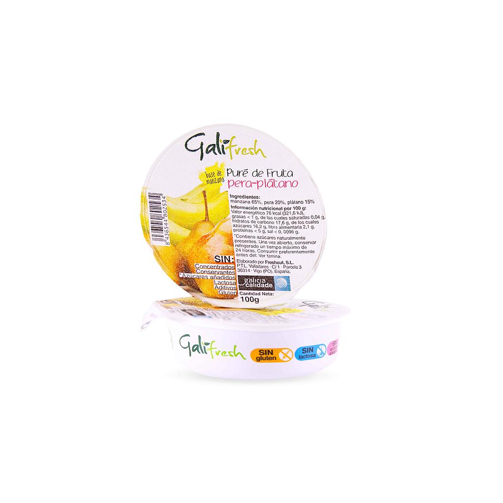 PURES DE MANZANA,PLATANO Y PERA 100 GRS X 36
