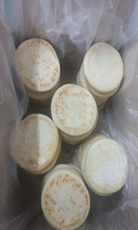 AREPA BLANCA PRECOCINADA CONG 48 UNDX 110 GRS