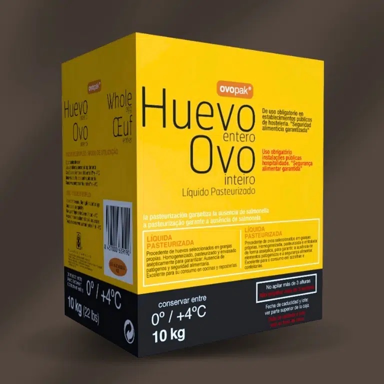 MIX DE HUEVO LIQUIDO PASTEURIZADO REFRIG 10 LITROS