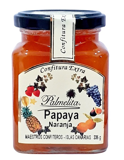 [08.20.12246] CONFITURA EXTRA KM0 PALMELITA - PAPAYA - NARANJA 355 GRS*12 UDS