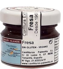 [08.20.12257] CONFITURA EXTRA PALMELITA - FRESA 30 GR 48 UND