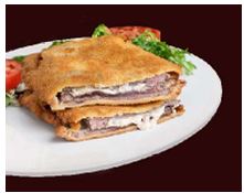 [02.03.48CP] CACHOPO DE TERNERA RACIÓN RELLENO DE CECINA, QUESO CABRA Y TOMATE 300 GRS*12 UDS
